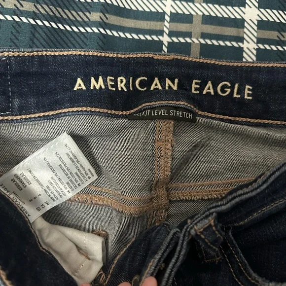 Distressed Blue Jeans - Picture 2 of 2